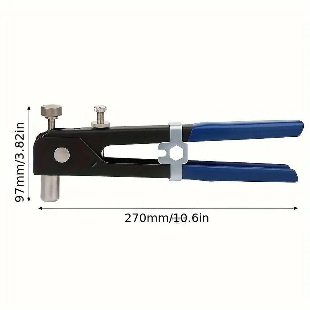 Різьбовий заклепочник + насадки M3-M8 (5шт) SBR Київ - фото 8