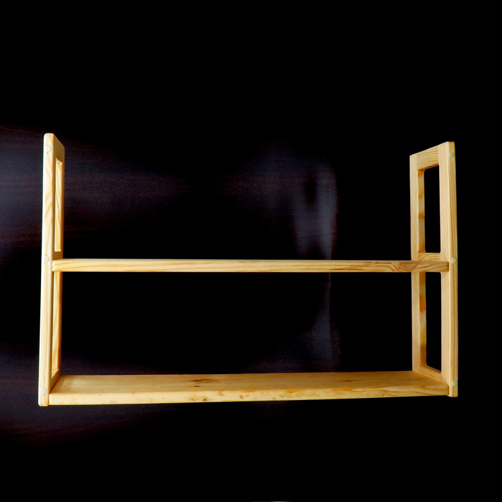 Настінна полиця "Аль-Бахар" ваніль Миколаїв - фото 8