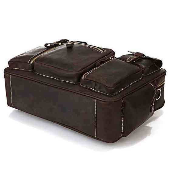 Сумка мужская Vintage 14052 Коричневая Киев