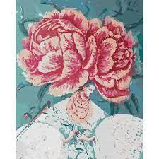 Набір для розпису по номерах. "Квітуча душа" 40х50см, шт Київ - фото 1