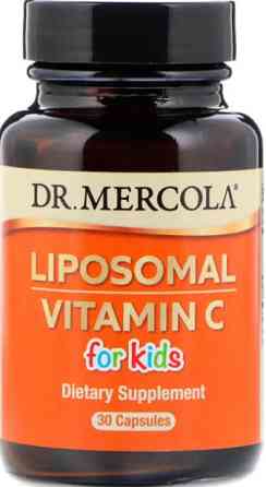Витамин С липосомальный для детей Dr. Mercola Liposomal Vitamin C 30 капс Киев
