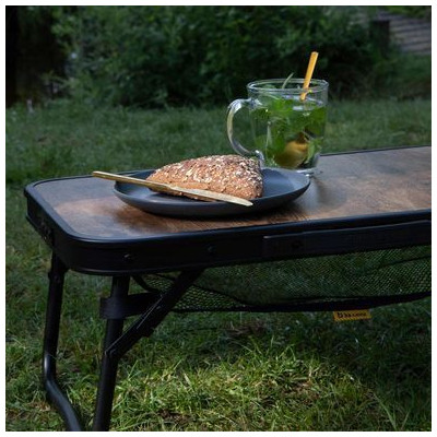 Туристический стол Bo-Camp Woodbine Compact 56x34 cm Black/Wood look (1404190) (DAS303264) Винница - изображение 7