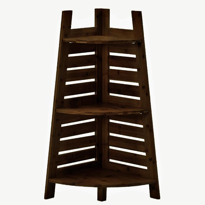 Стеллаж угловой для ванной 