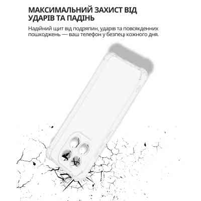 Чехол для мобильного телефона BeCover Anti-Shock Xiaomi 15T Clear (714708) Винница