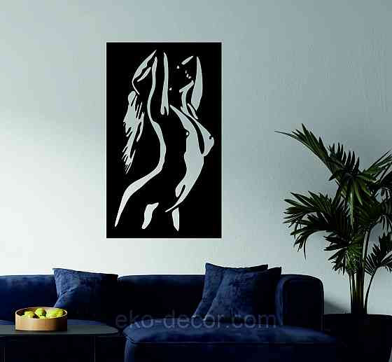 Декоративне настінне Панно «Силует жінки», Декор на стіну Київ