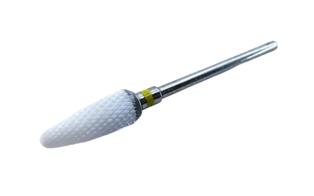 Насадка-фрез керамічна кукурудза, жовта дрібна зернистість Київ - фото 1