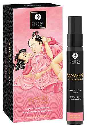 Спрей для посилення слиновиділення Shunga Waves of Pleasure Watermelon Sex Aura Київ