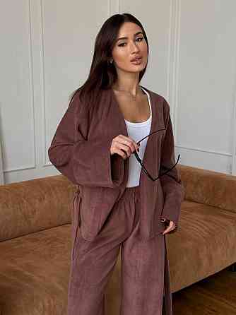 Жіночий костюм із двостороннього турецького флісу Моко 48/52 Харків