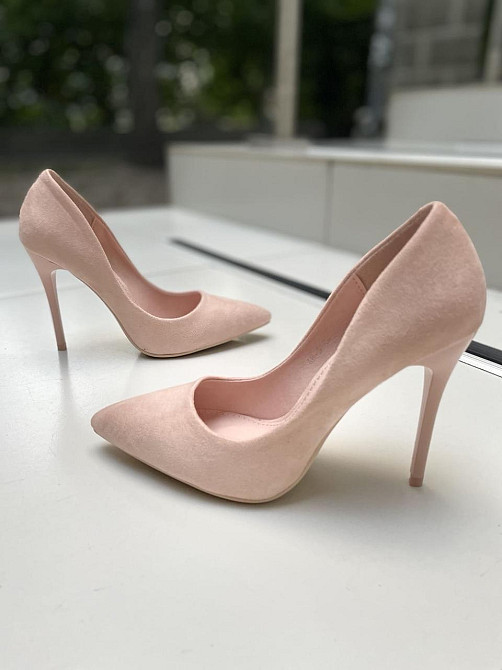 Comer Туфлі жіночі COMER AH-3 пудра (весна-осінь, еко-замша) (2717) 38 Коломия - фото 1