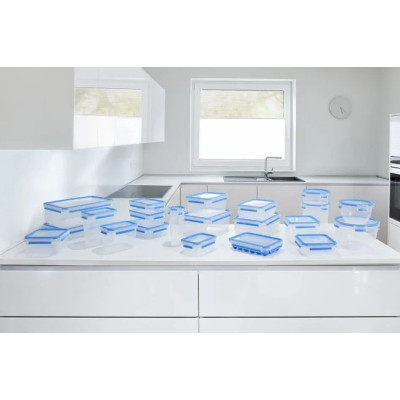 Харчовий контейнер Tefal Master Seal набір 5 шт, прозорий, синій (K3029012) Вінниця - фото 6