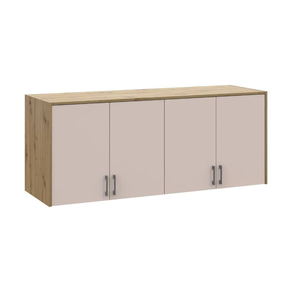 Антресоль висока Doros Ронді Дуб Артизан/Кашемір 4 ДСП 160х52х65 (DRS-011910) Львів - фото 5