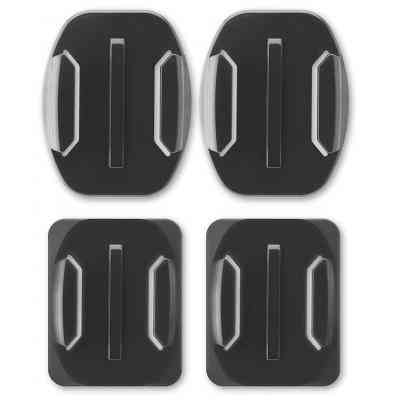 Аксессуар к экшн-камерам AirOn набор плоских и вогнутых креплений (AC09) Винница