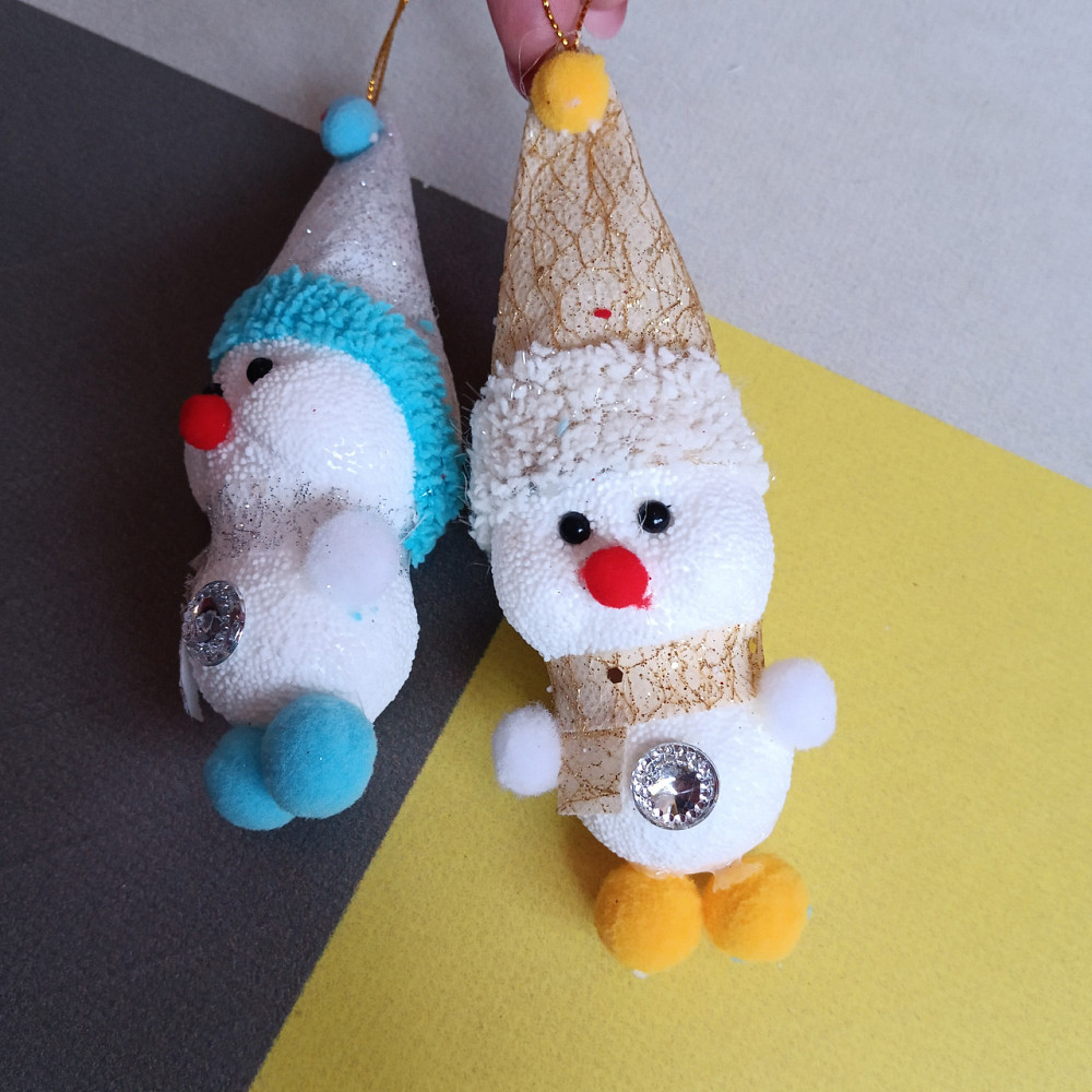 Елочное украшение снеговичок Киев - изображение 2