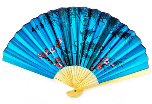 Віяло настіне в східному стилі Бамбук і сакура Київ - фото 1