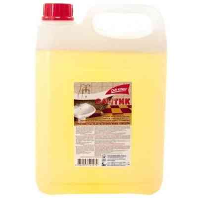 Рідина для чищення ванн San Clean Сантік для сантехніки 5 кг (4820003541074) Вінниця