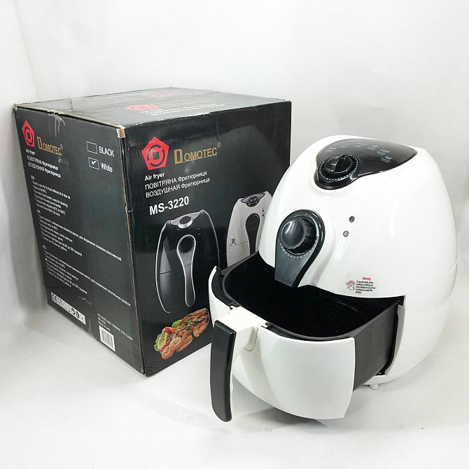 Фритюрниця для пончиків Domotec MS-3220 1300 W 4,5 л, Фритюрница для продуктов GN-964 во фритюре Київ - фото 7