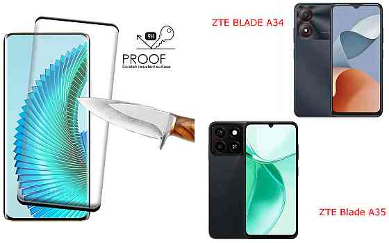 Захисне скло HyperGlass Pro для ZTE BLADE A34, ZTE Blade A35 – максимальна чутливість та захист Київ