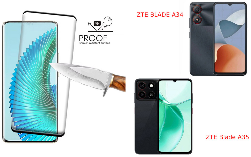 Захисне скло HyperGlass Pro для ZTE BLADE A34, ZTE Blade A35 – максимальна чутливість та захист Київ - фото 1