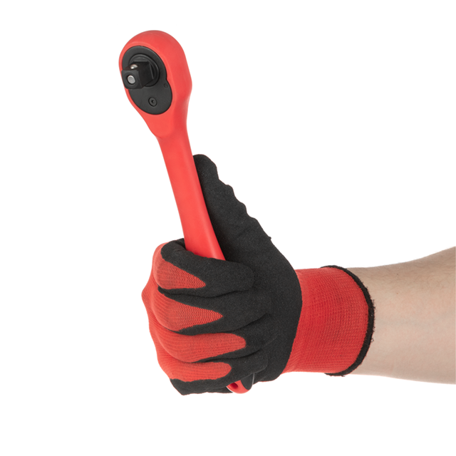 Набір інструментів, проф., 1/2" + 1/4", 61 од., головки: 4-32 мм, ключі: 8-19 мм, кейс INTERTOOL ET-6061 Київ - фото 7