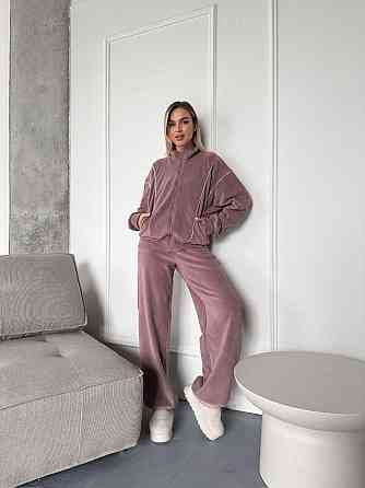 Стильный женский теплый флисовый костюм двойка Мокко, 42/44 Одесса