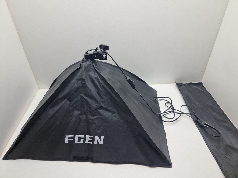 Освітлення для фотостудії з цоколем E27 софтбокс FGen без стійки Луцьк - фото 7