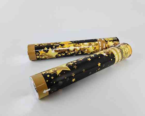 Хлопушка пневматическая Звезды, 30 см 4830-23 (1 пачка) Харьков