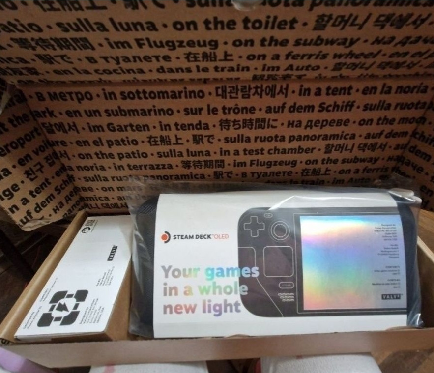 Приставка: Steam Deck Oleg . Новый,Запакованный с Пломбой + комплект полной защиты. Харьков - изображение 1