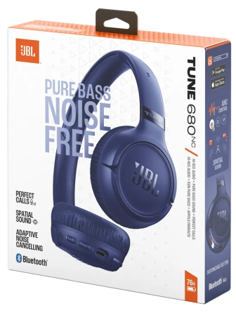 Гарнитура JBL TUNE 680NC Blue (JBLT680NCBLU) (7225530) Киев