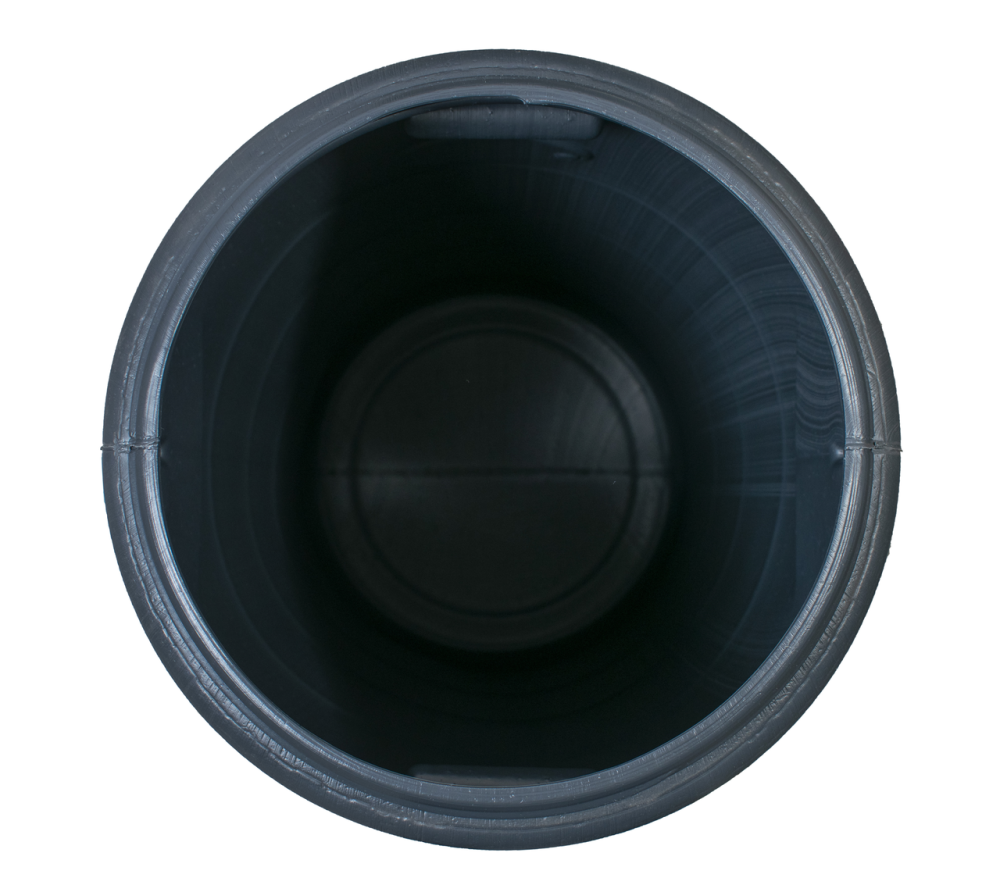 Бочка пластиковая  48 л техническая черная бидон  широкая горловина емкость для воды Днепр - изображение 6