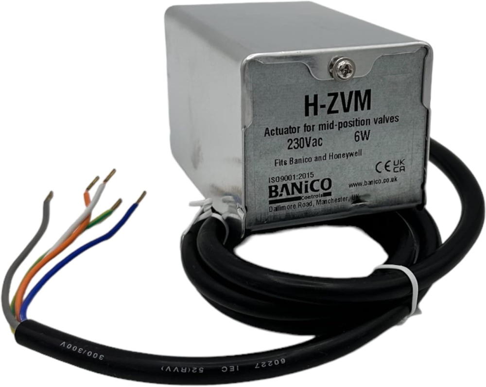 Головка 3-портового клапана Banico, для моторизованого приводу 3-портового клапана Honeywell V4073A V4073A1039, 22 мм, 28 мм, 1/2 Київ - фото 4