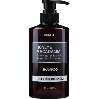 Шампунь Kundal Honey &amp; Macadamia Nature Shampoo Cherry Blossom 500 мл (8809568740449) Вінниця - фото 1