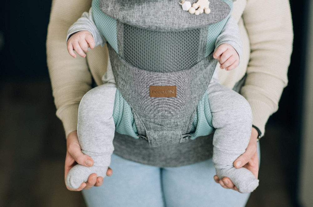 Сумка-кенгуру FreeON Easy Move 3 в 1,  mint-grey Київ - фото 5