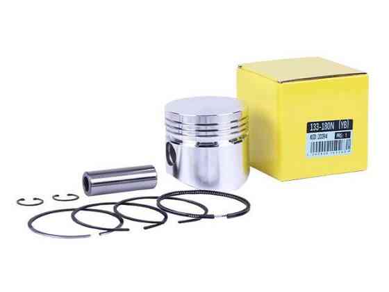 Поршневий комплект STD 80,00 мм (плоский) на дизельний двигун 180N, к-т: 9 Мукачево