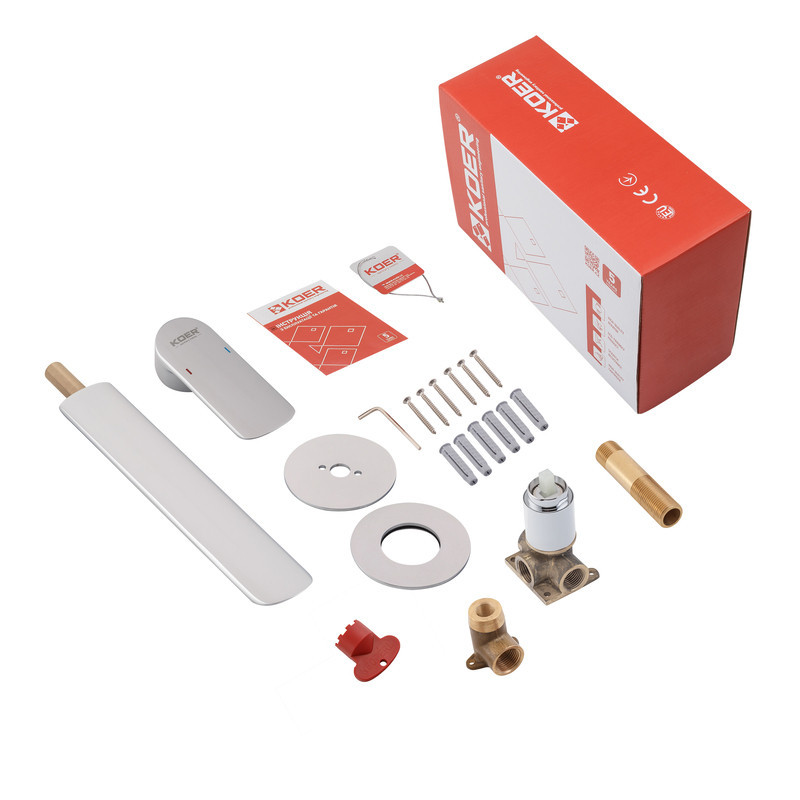 Встраиваемый смеситель для умывальника Koer KB-16028-01 (KR5297) Харьков - изображение 9