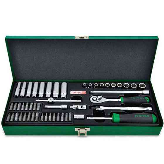 Професійний набір інструменту TOPTUL 1/4" 50ед. (12-гр.) GCAD5004 Одеса