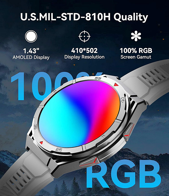 Годинник Oukitel BT12 Grey Винница - изображение 6