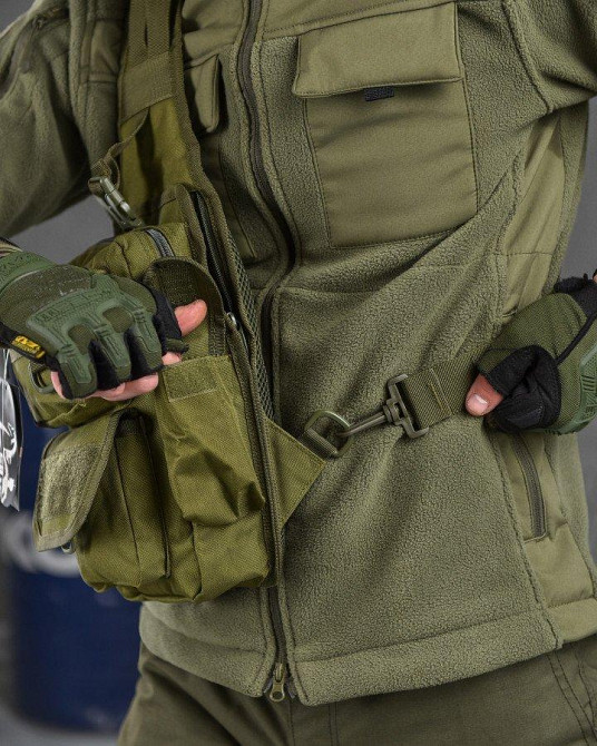 Рюкзак тактичний (Сумка-слінг) SILVER KNIGHT oliva Одеса - фото 3
