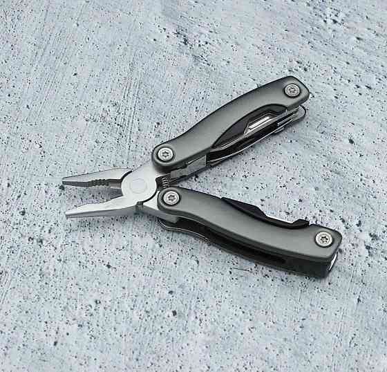 Мультитул мини M142, серый Днепр