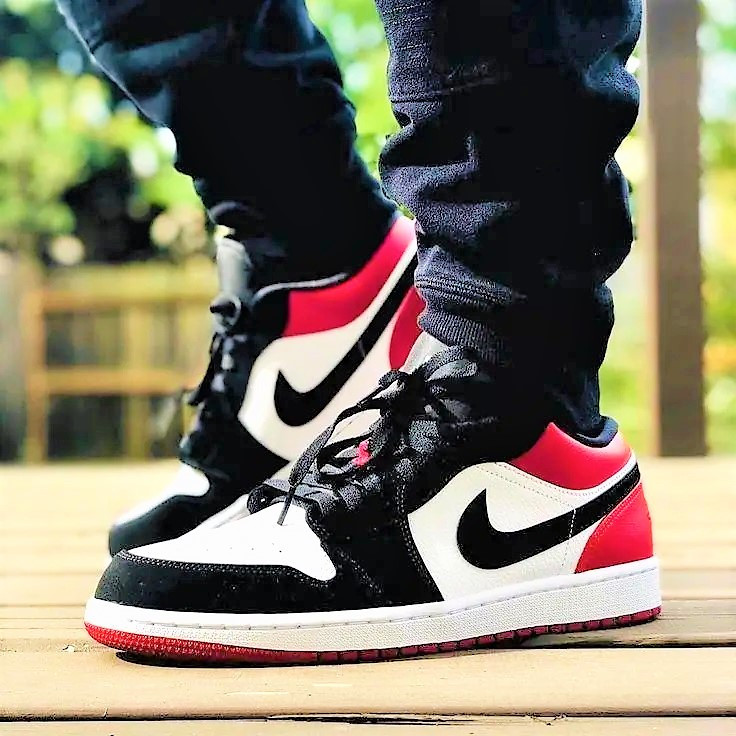 Кроссовки Nike Jordan Красные Мужские Черные Джорданы Белые Найк (размеры: 41) Видео Обзор Днепр - изображение 2