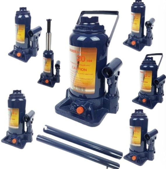 Гідравлічний домкрат BX-444 10 тонн з діапазоном підйому 200–390 мм, посилена сталь, подвійний захисний механізм Одеса - фото 4