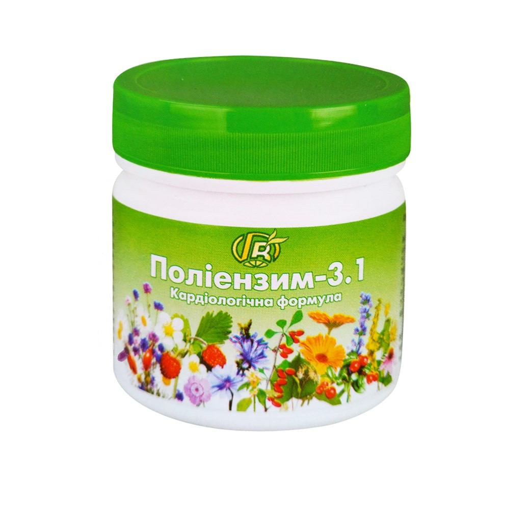 Поліензим-3.1 Кардіологічна формула / ТМ Грін-Віза / 280 мл Київ - фото 1