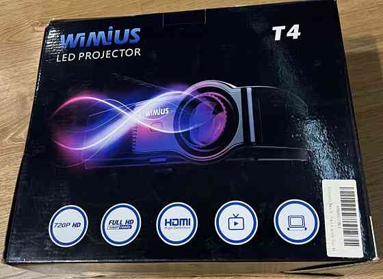 Проектор: WIMIUS T4 3200 Люмен 1280*800 HD. Харьков