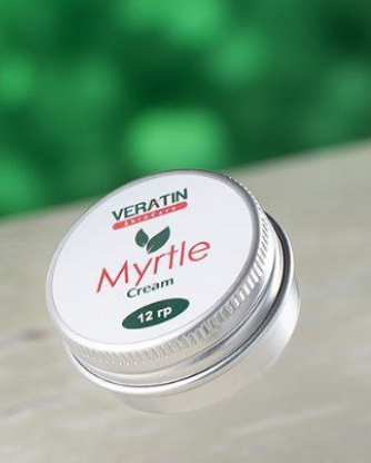 Крем для швидкої регенерації шкіри Myrtle cream (Вератін Миртовий),Flosvita, Veratin Skin Care,  12г. банка Харків - фото 1