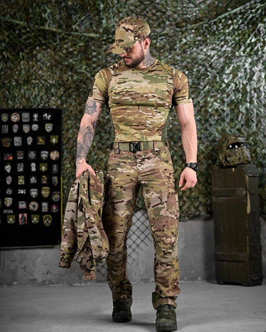 Літній еластичний тактичний костюм hunger 5в1 мультикам ДЛ7083 Одеса - фото 9