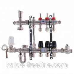 Колектор бічне підключення 1011 нержавіюча сталь в зборі на 3 виходи Харків