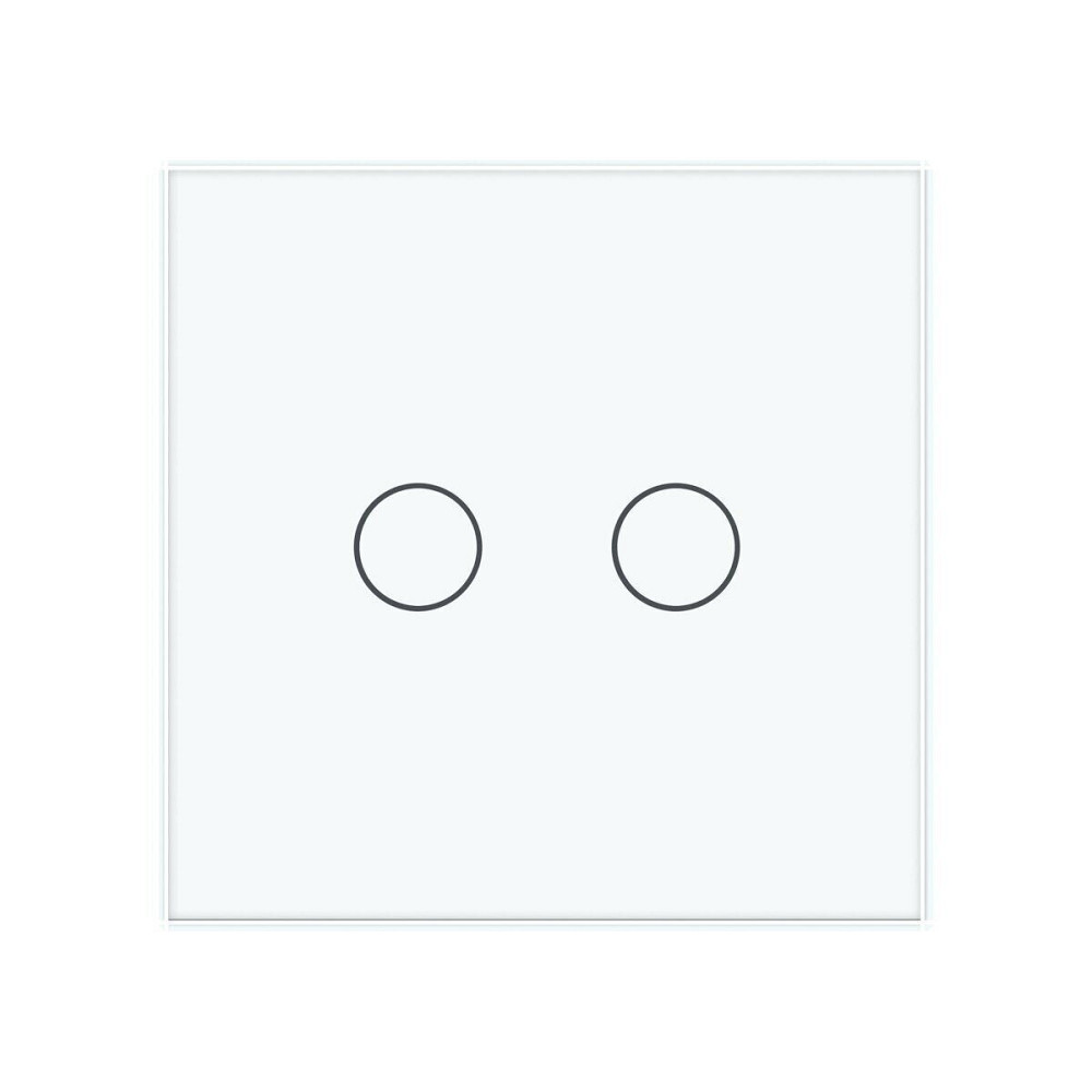 Розумний сенсорний прохідний/перехресний ZigBee вимикач 2 сенсора Livolo білий скло (VL-C702SZ-11) Коломыя - изображение 4