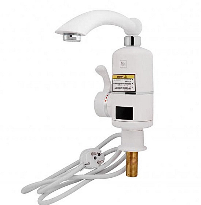 Кран-бойлер Mixxus Electra 120-E греющий воду электрокран с инидикатором t для кухни (MI2745) Черновцы - изображение 1