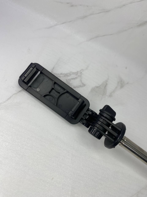 Штатив для селфи-палки kzomKzoo 4в1 Black  — Портативный трипод со съемным беспроводным Bluetooth-пультом для iPhone/Gopr Б/У Киев - изображение 12