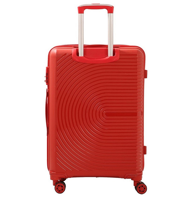 Валіза пластикова MCS V374 велика 75 см червона Київ - фото 3