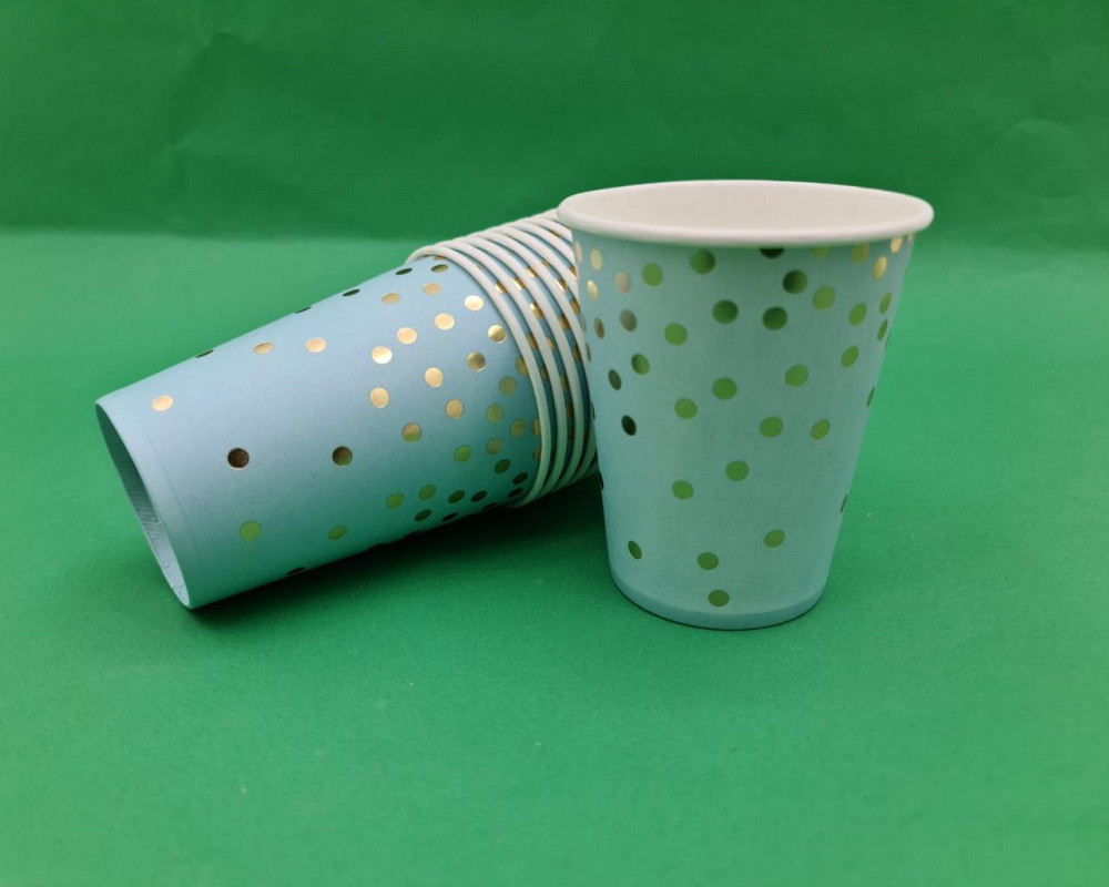 Стаканчики бумажные одноразовые 250гр 